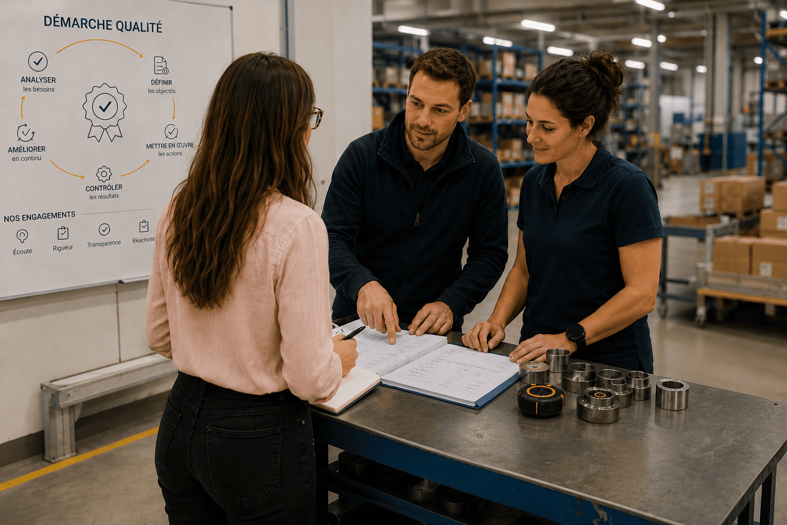 Accompagnement des TPE PME à la mise en place et au suivi d'une démarche qualité et à la préparation d'audits de Certification de Services. Spécialisé contructeurs de piscine, audits Socotec.