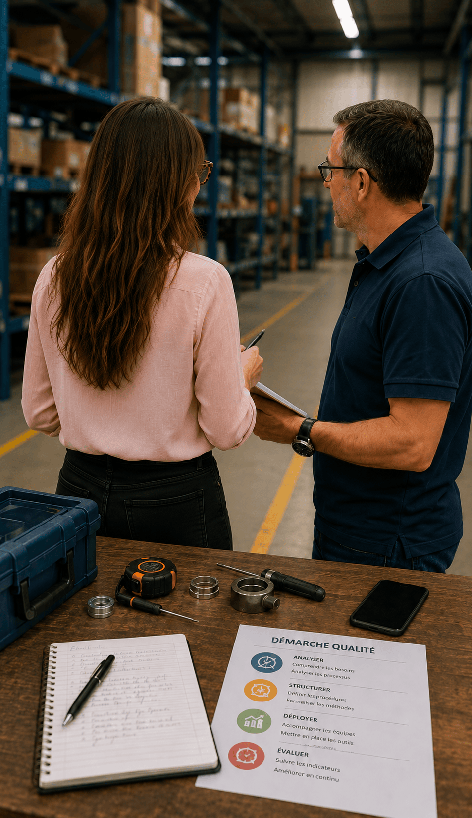 Accompagnement des TPE PME à la mise en place et au suivi d'une démarche qualité et à la préparation d'audits de Certification de Services. Spécialisé contructeurs de piscine, audits Socotec.