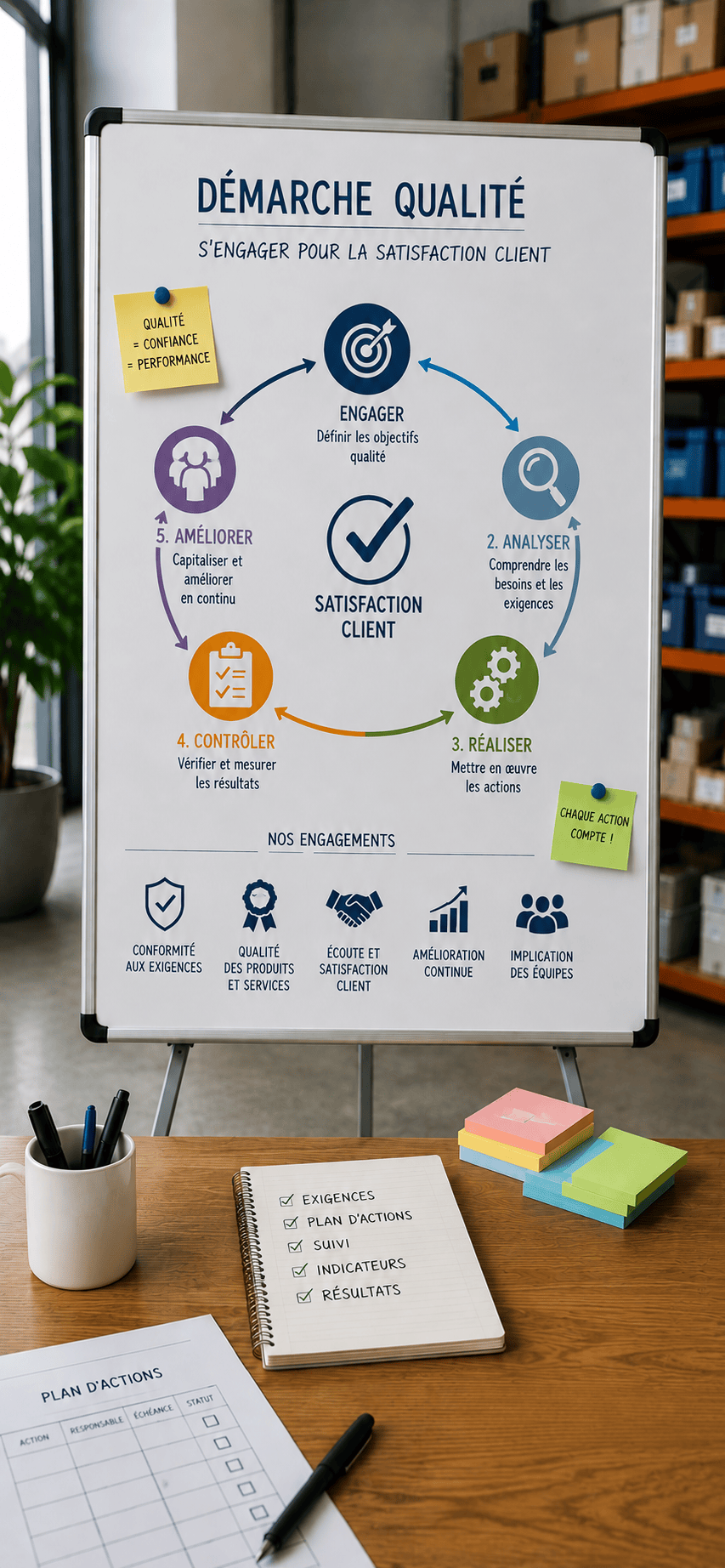 Accompagnement des TPE PME à la mise en place et au suivi d'une démarche qualité et à la préparation d'audits de Certification de Services. Spécialisé contructeurs de piscine, audits Socotec.